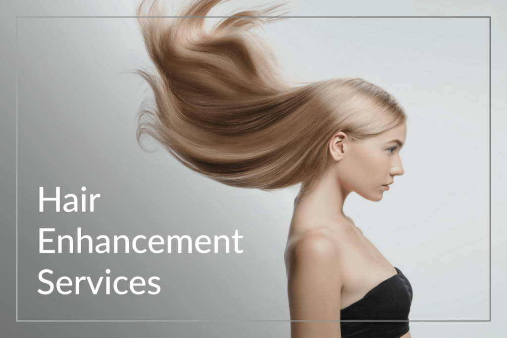 Hair Enhancement Services at BossBeautyBar for stunning, healthy hair.