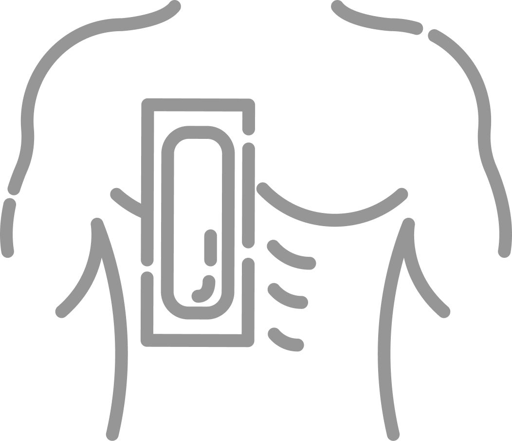 Waxing icon for men or women